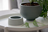 Large Ceramic planter in gray